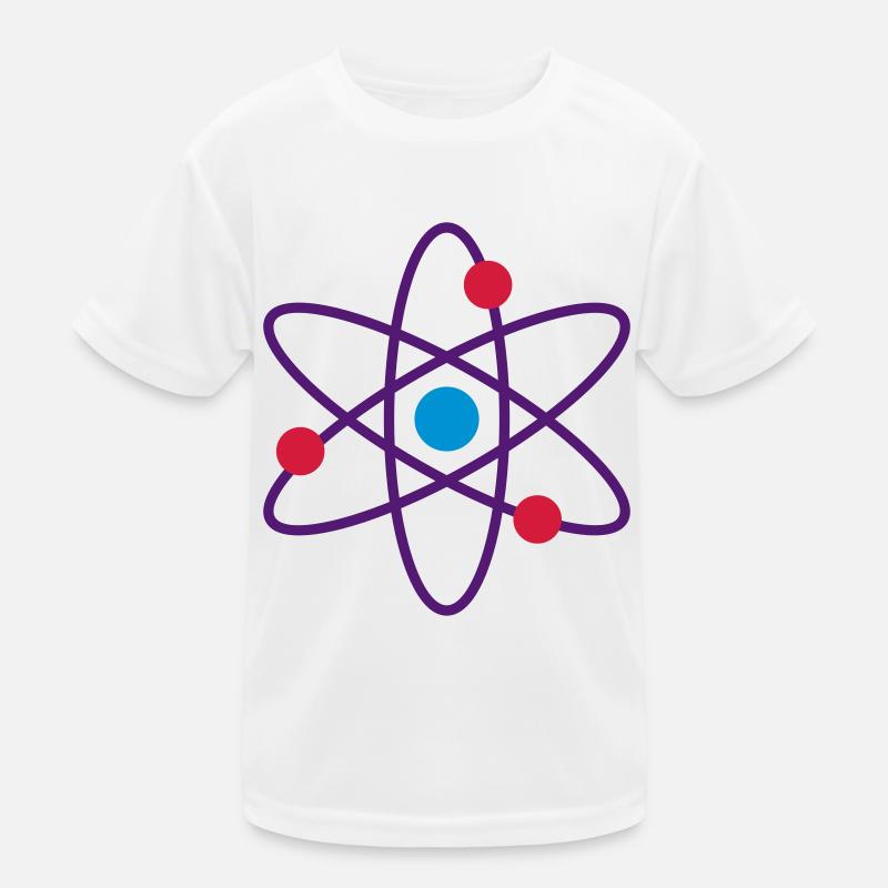 Atom Physics Symbol Kids Functional T-Shirt