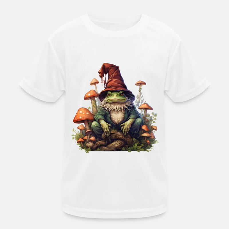 WIZARD FROG Kids Functional T-Shirt