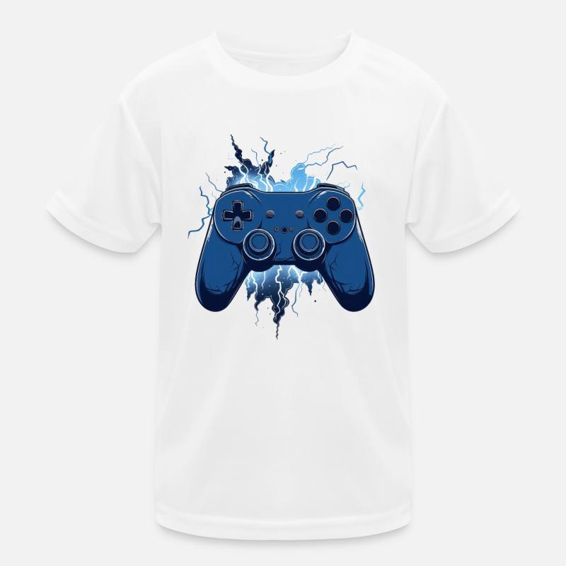 Gaming Controller Kinder Funktions-T-Shirt