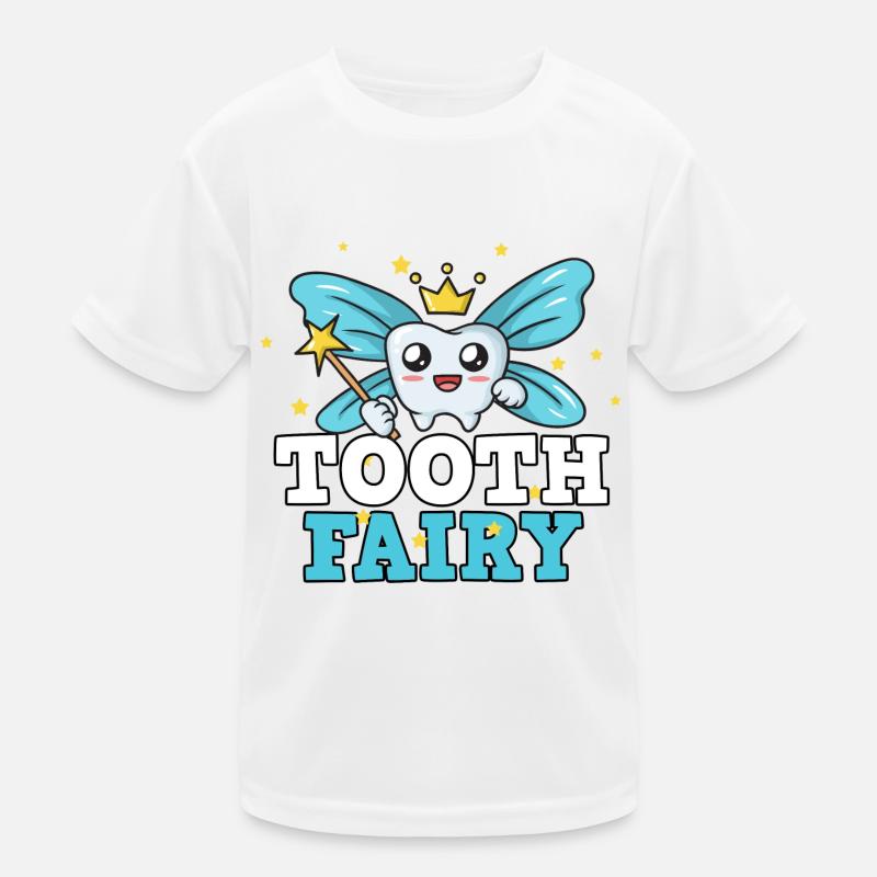 Dentiste Assistant dentaire Fée des dents I Cadeau T-shirt sport Enfant