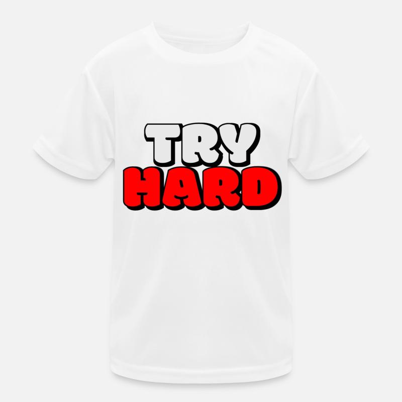 try hard Kids Functional T-Shirt