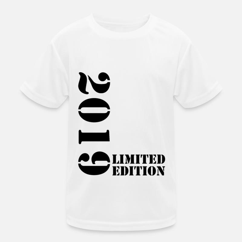 2019 Limited Edition Geburtstag Geschenk Deko Kinder Funktions-T-Shirt