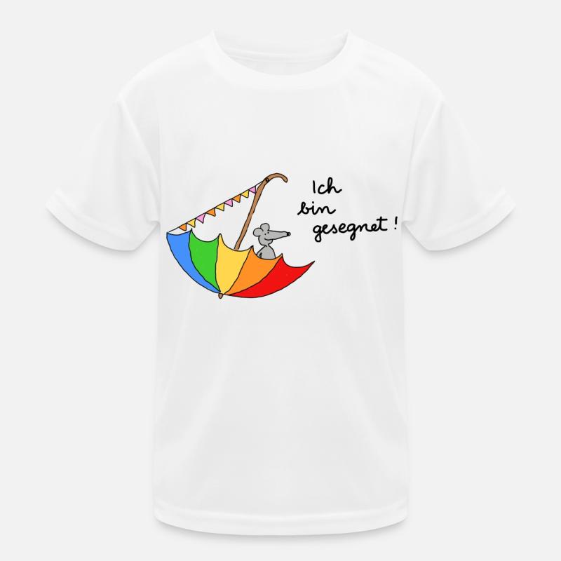 Ich bin gesegnet Kinder Funktions-T-Shirt