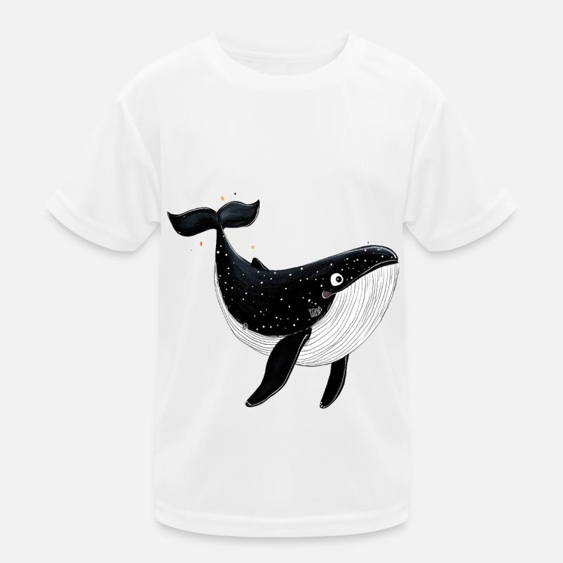 Kleiner Wal Kinder Funktions-T-Shirt