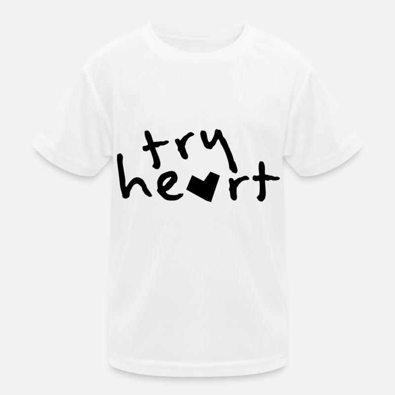 try heart Kids Functional T-Shirt