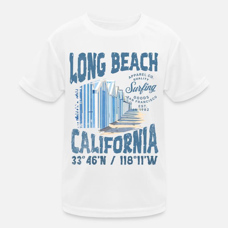 Long beach surfing goods 3 Kids Functional T-Shirt