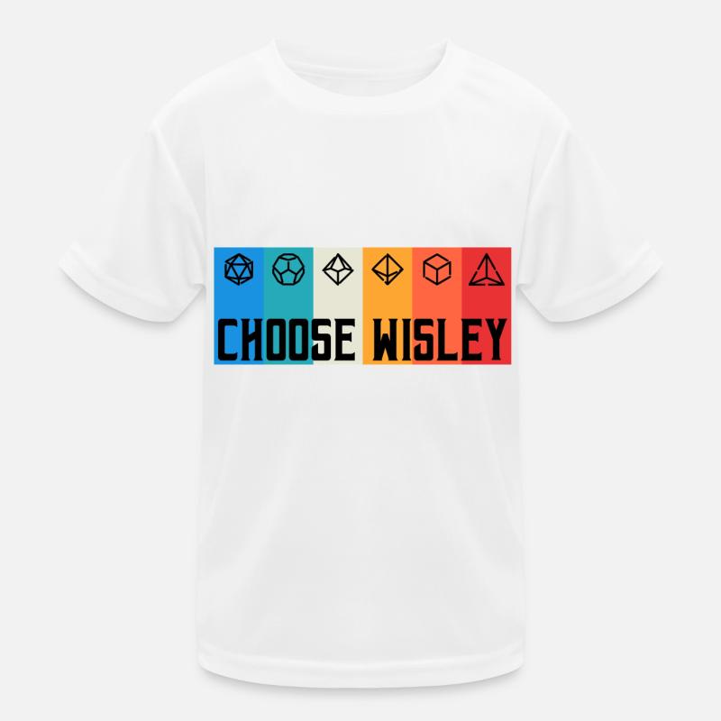 Choose wisely Würfel Tabletop Brettspiele Kinder Funktions-T-Shirt
