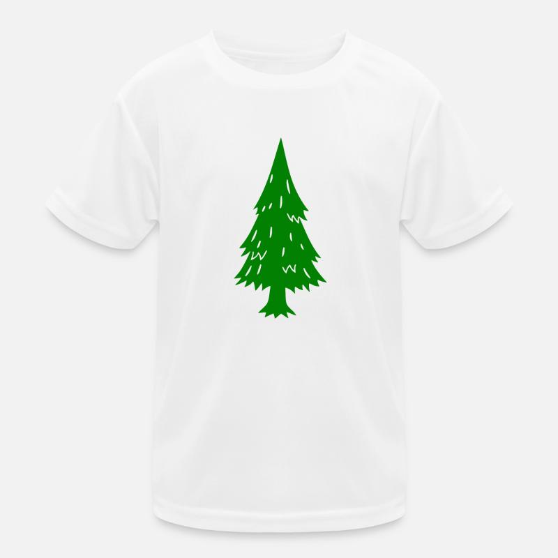 Conifère Sapin Épicéa Pin T-shirt sport Enfant