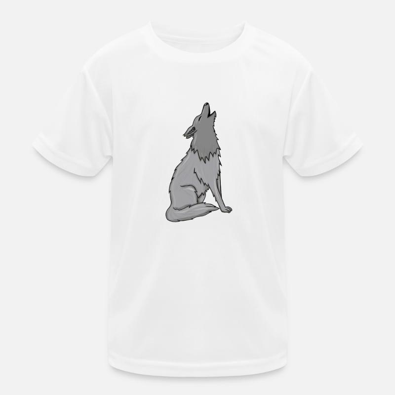 Loup T-shirt sport Enfant