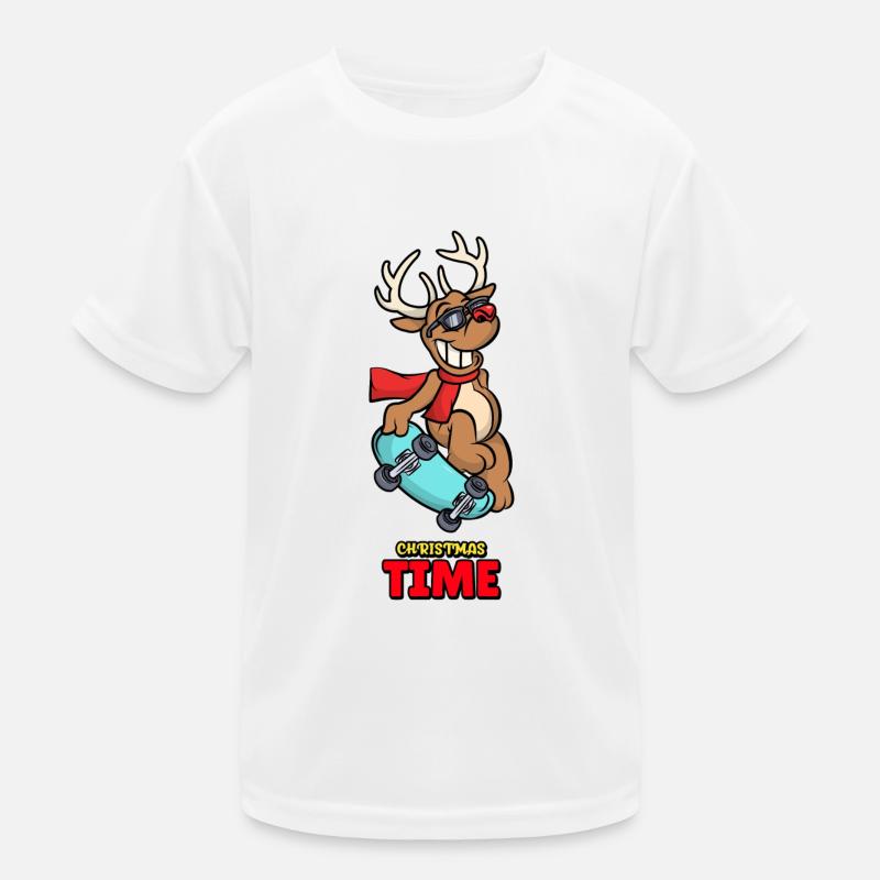 christmas time Kinder Funktions-T-Shirt