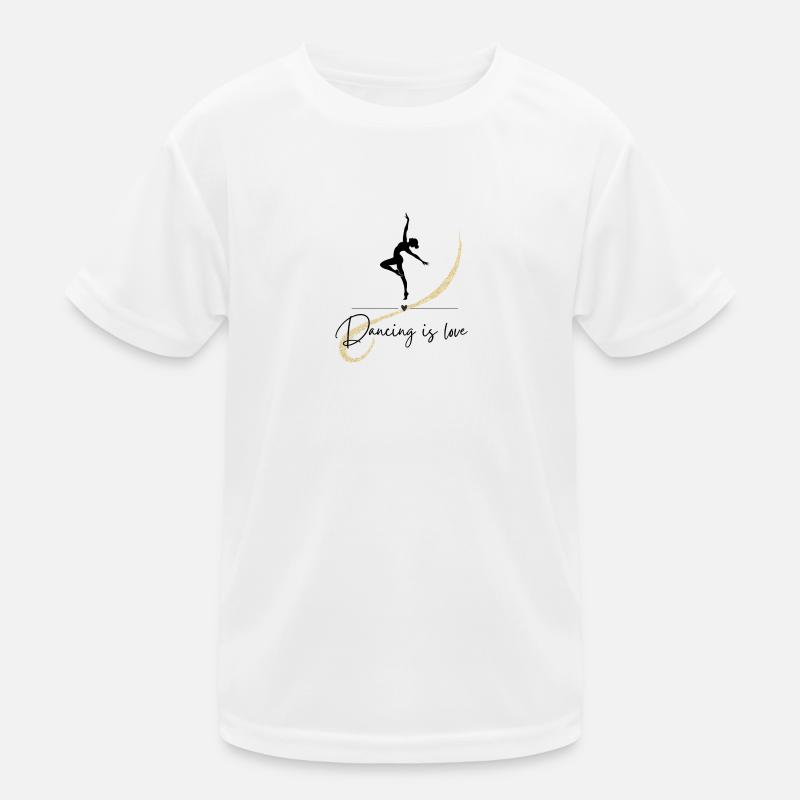 Danser, c’est l’amour. Danser, c’est l’amour. Danser. Danseur T-shirt sport Enfant