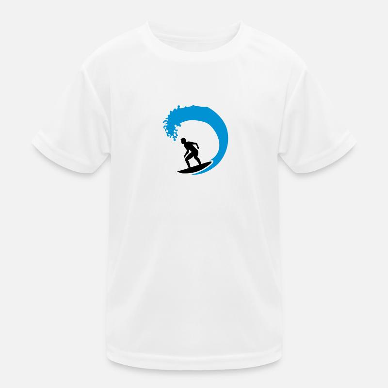 Surfen Kinder Funktions-T-Shirt