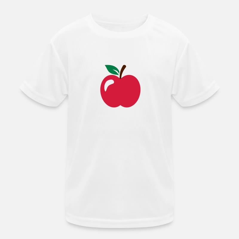 Apfel Kinder Funktions-T-Shirt