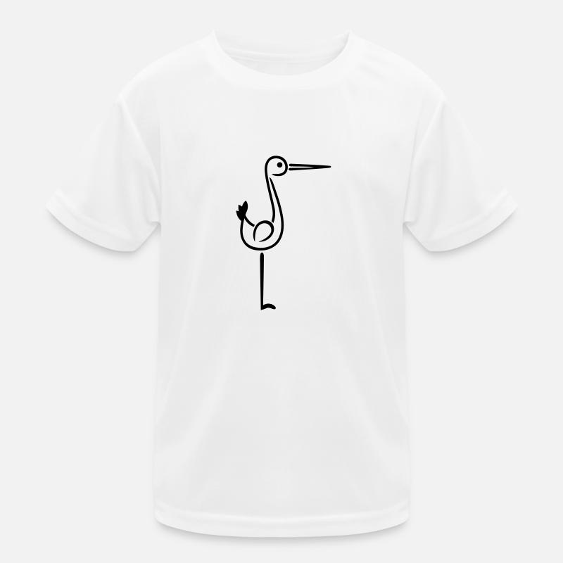 Storch Kinder Funktions-T-Shirt