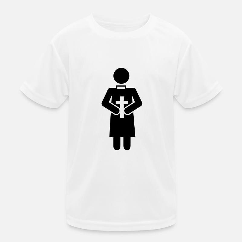Pfarrer Kinder Funktions-T-Shirt