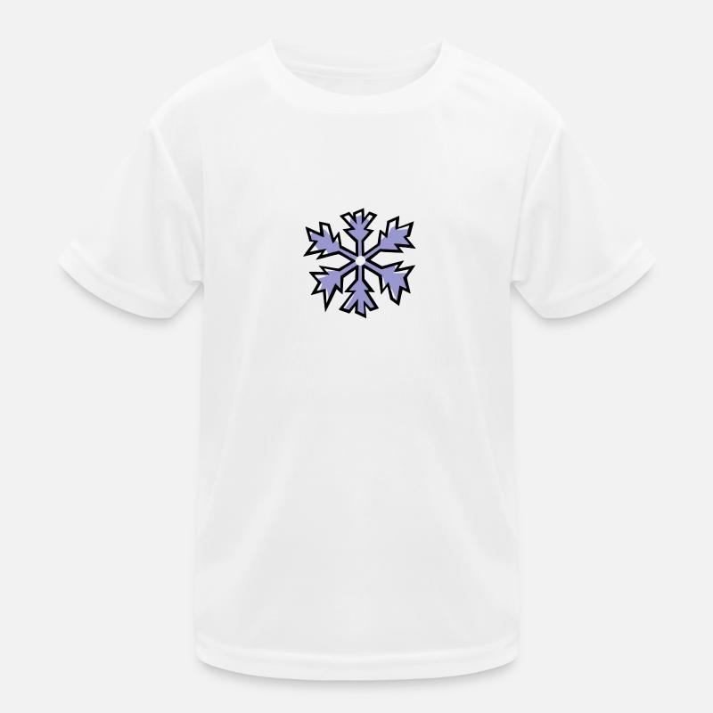 Flocon de neige T-shirt sport Enfant