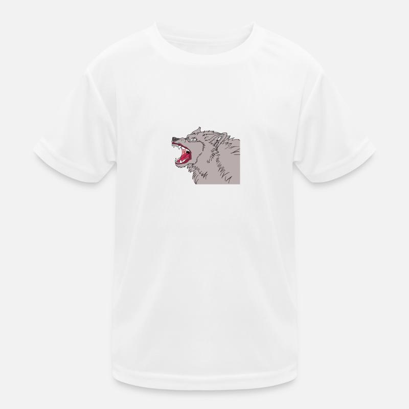 Wild wolf T-shirt sport Enfant