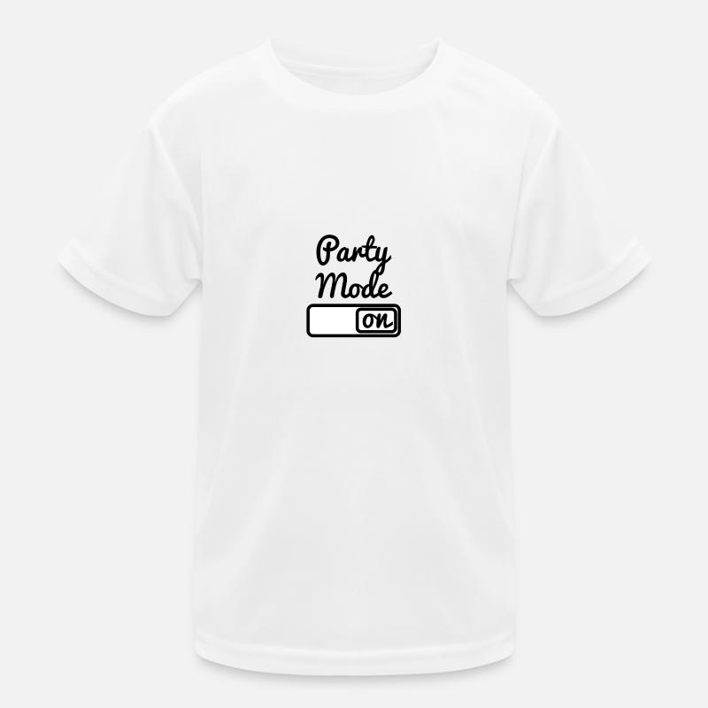 Party Mode Kinder Funktions-T-Shirt