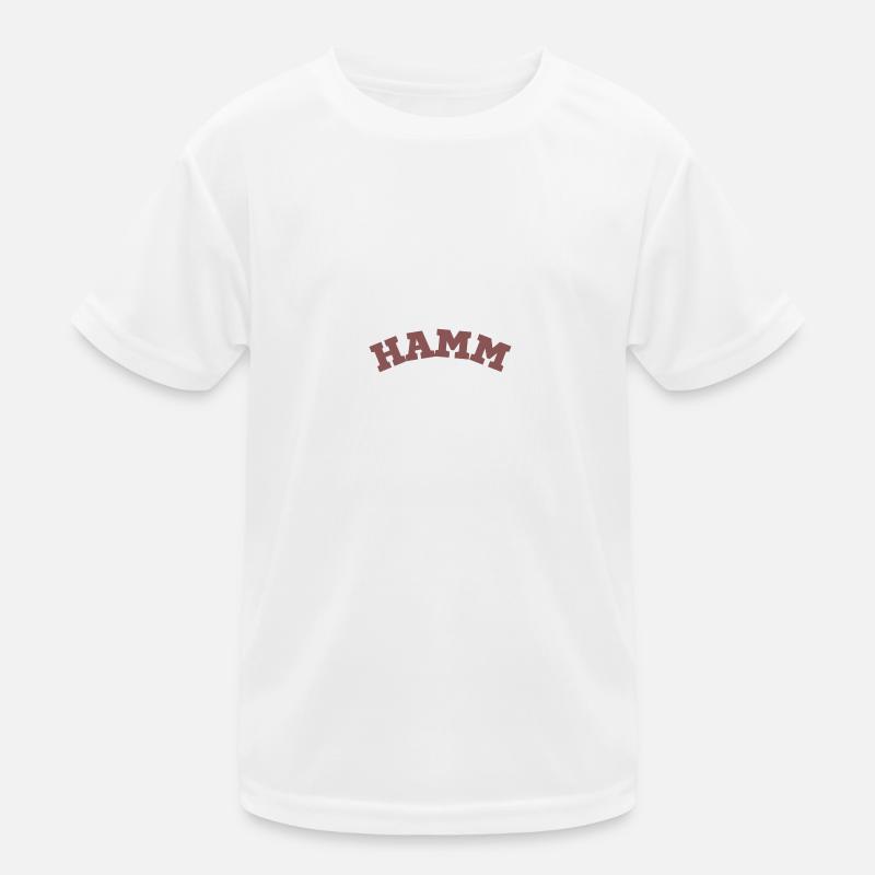 Hamm - Kids Functional T-Shirt - white