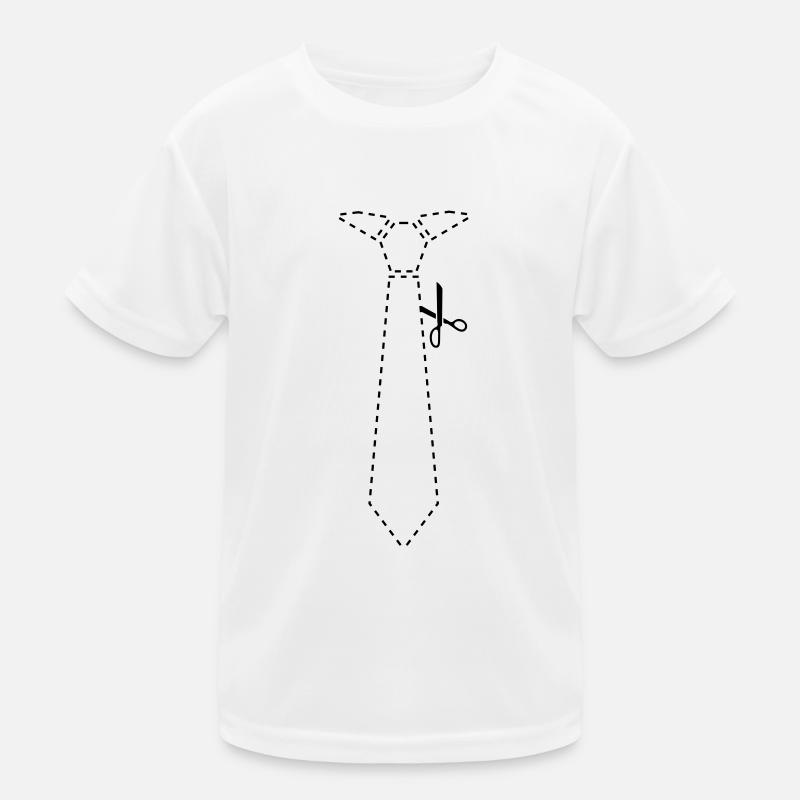 cut_out_tie Kids Functional T-Shirt