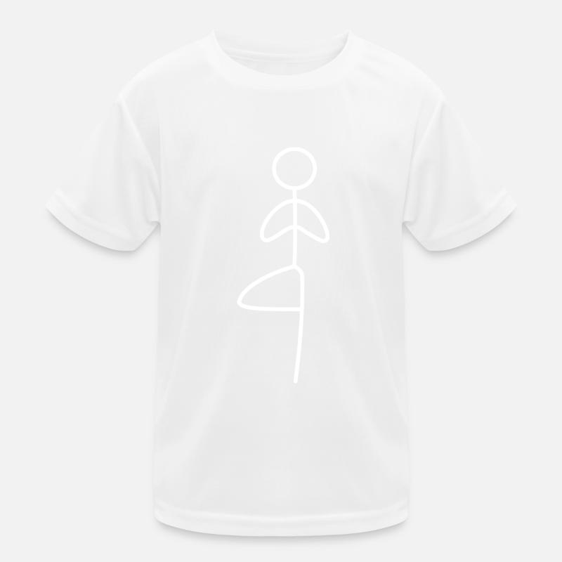 Exercice de yoga T-shirt sport Enfant