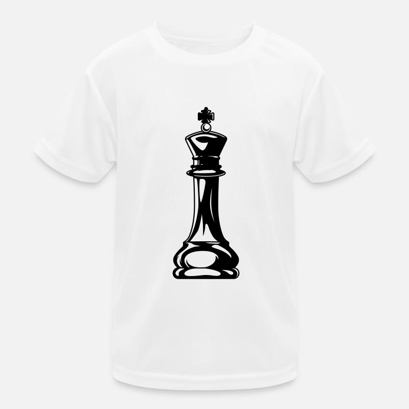Roi des échecs T-shirt sport Enfant