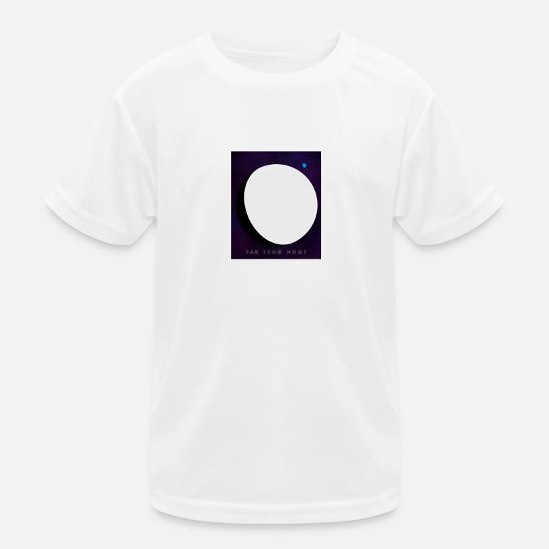 Far from home: From Moon to Earth Kids Functional T-Shirt