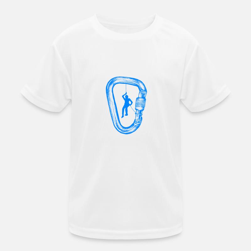 Bergsteiger Kinder Funktions-T-Shirt