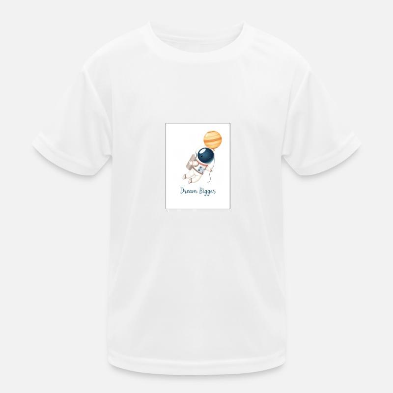 Conception d’astronaute – Rêvez plus grand ! T-shirt sport Enfant