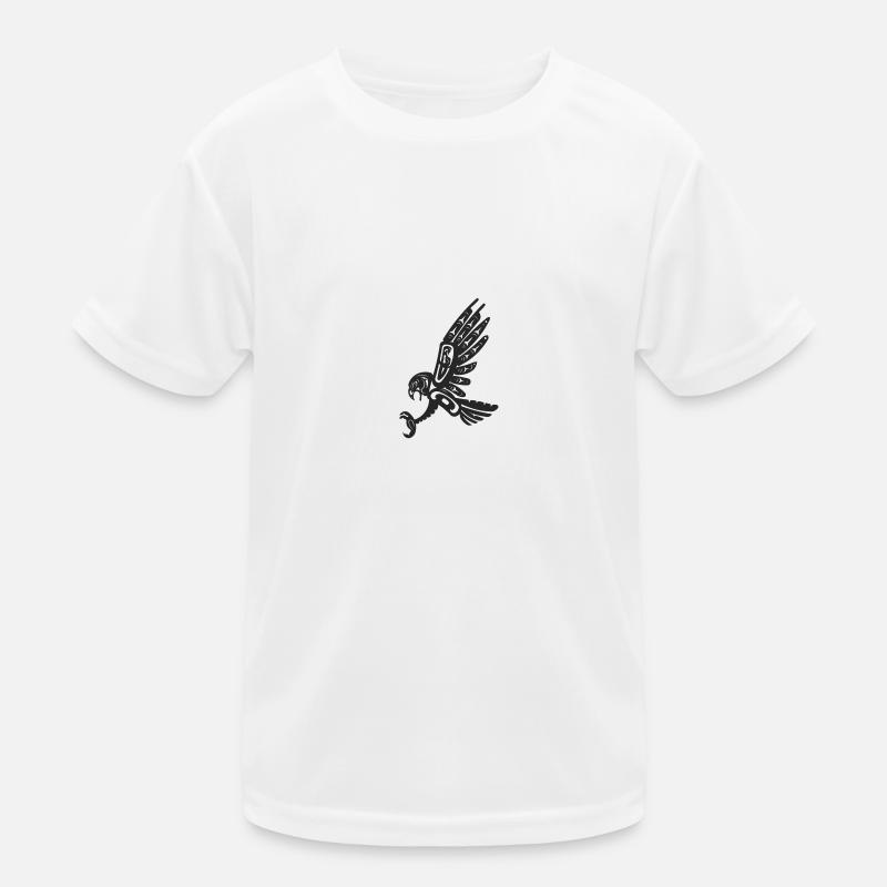 Totem hawk black Kids Functional T-Shirt