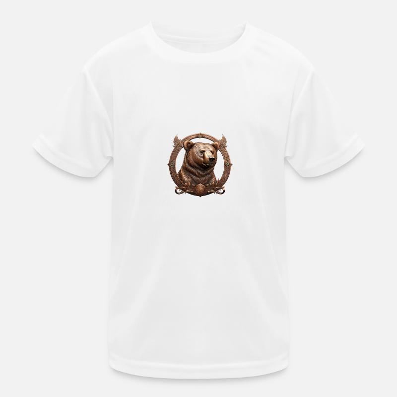 The Bronze Bear Kids Functional T-Shirt