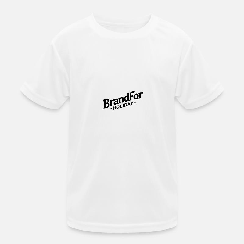 Marque pour la mode des vacances T-shirt sport Enfant