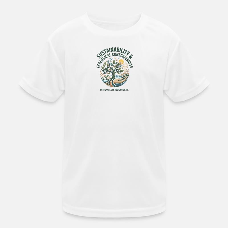 Durabilité et conscience écologique T-shirt sport Enfant