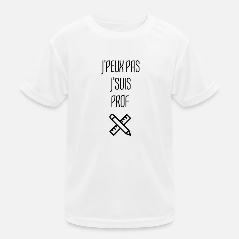 Ecole / Prof / Instit / Professeur / Maîtresse T-shirt sport Enfant
