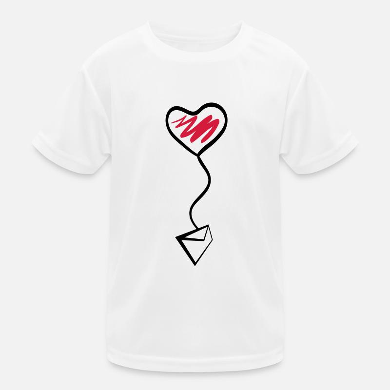 valentine mail Kids Functional T-Shirt