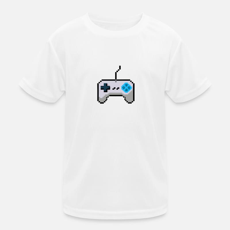 Pixelart game controller Kids Functional T-Shirt