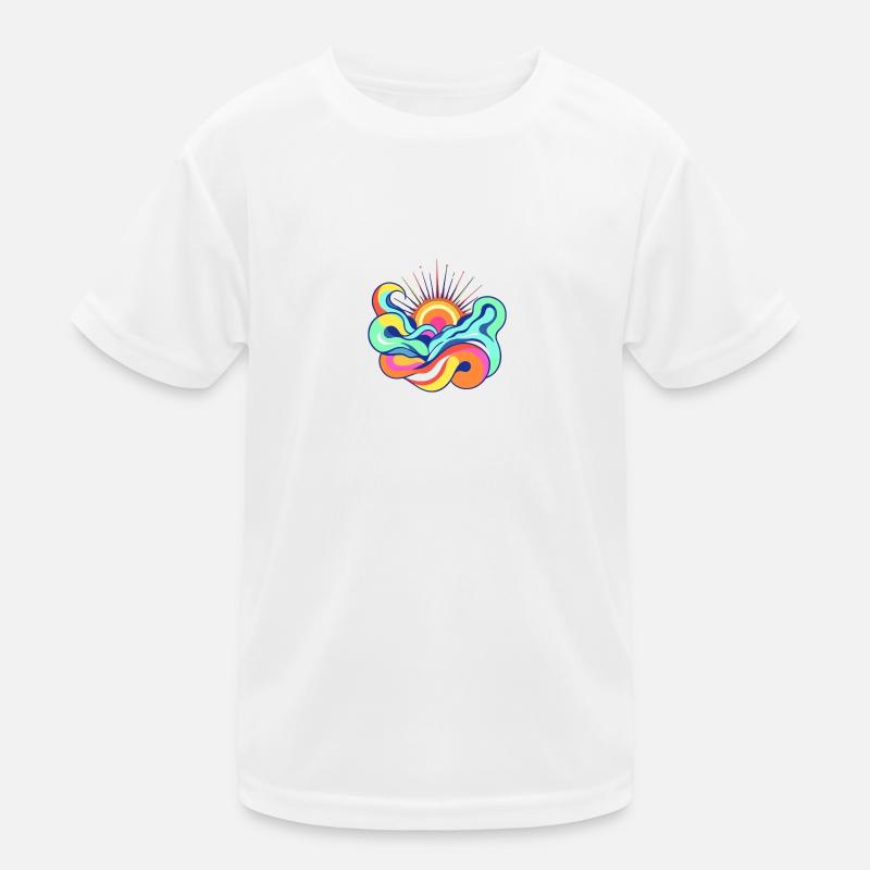 Sonne Kinder Funktions-T-Shirt