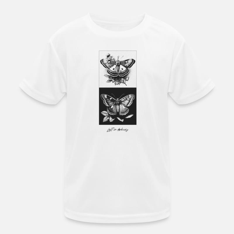 Butterfly pattern, painting style Kinder Funktions-T-Shirt