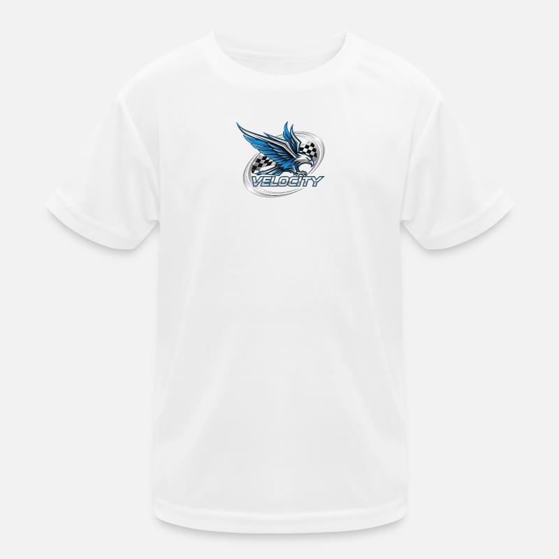 Conception Speed Eagle Racing T-shirt sport Enfant