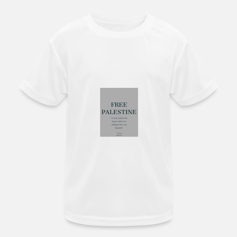 Free Palestine Kids Functional T-Shirt