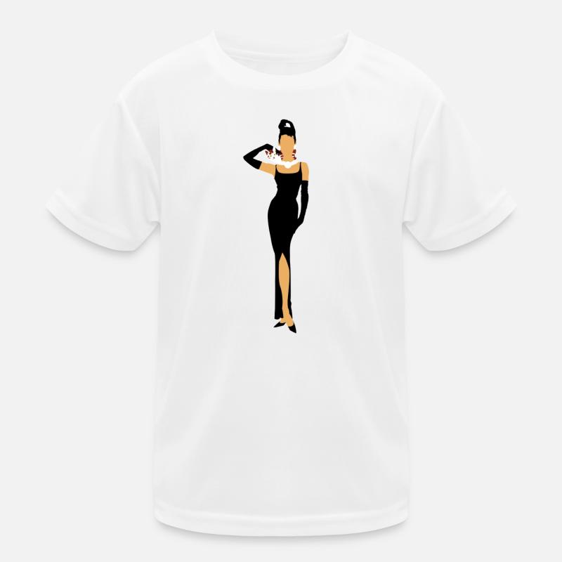 Diamond breakfast with cat Kids Functional T-Shirt