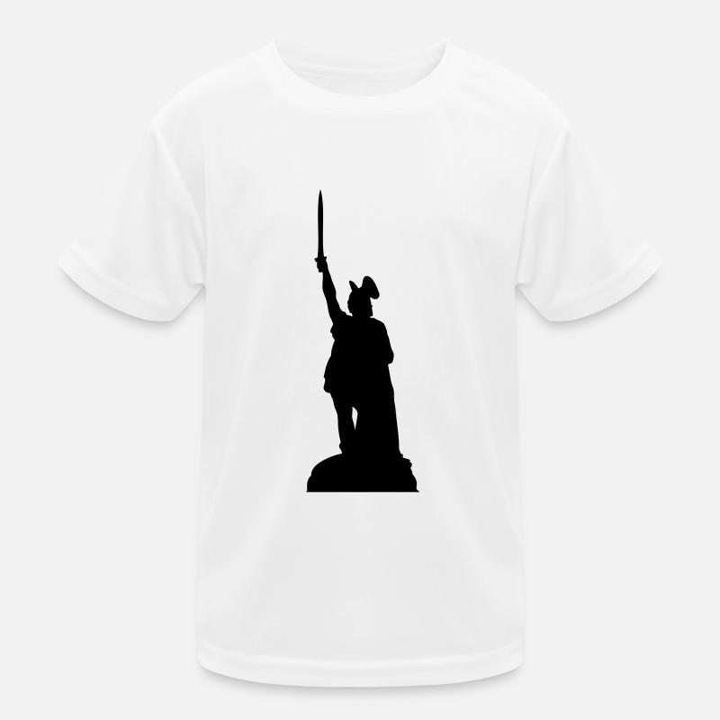 Hermannsdenkmal Kinder Funktions-T-Shirt
