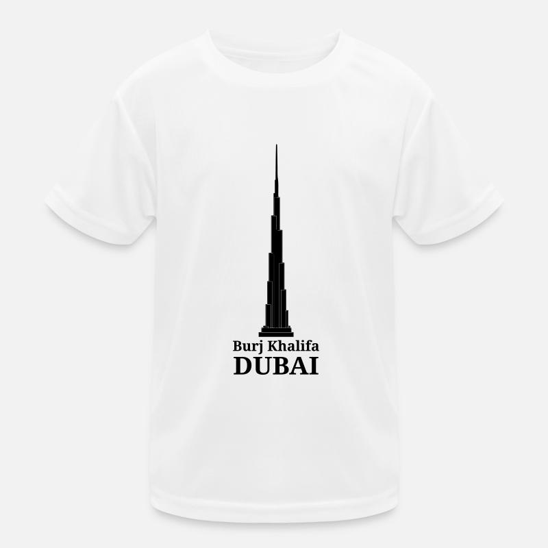 burjkhalifa dubai Kinder Funktions-T-Shirt