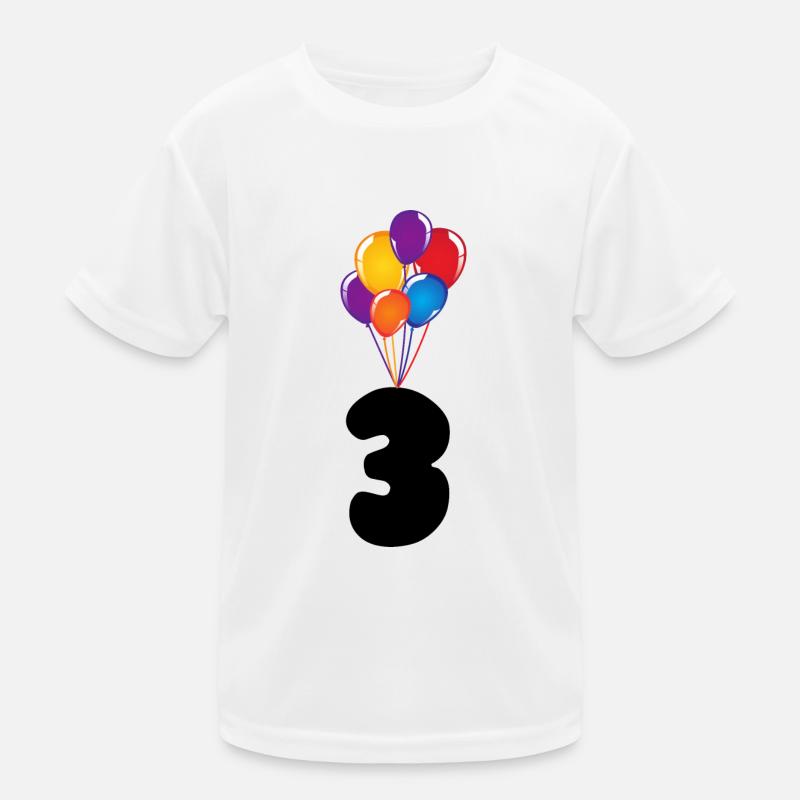3rd anniversary Kids Functional T-Shirt