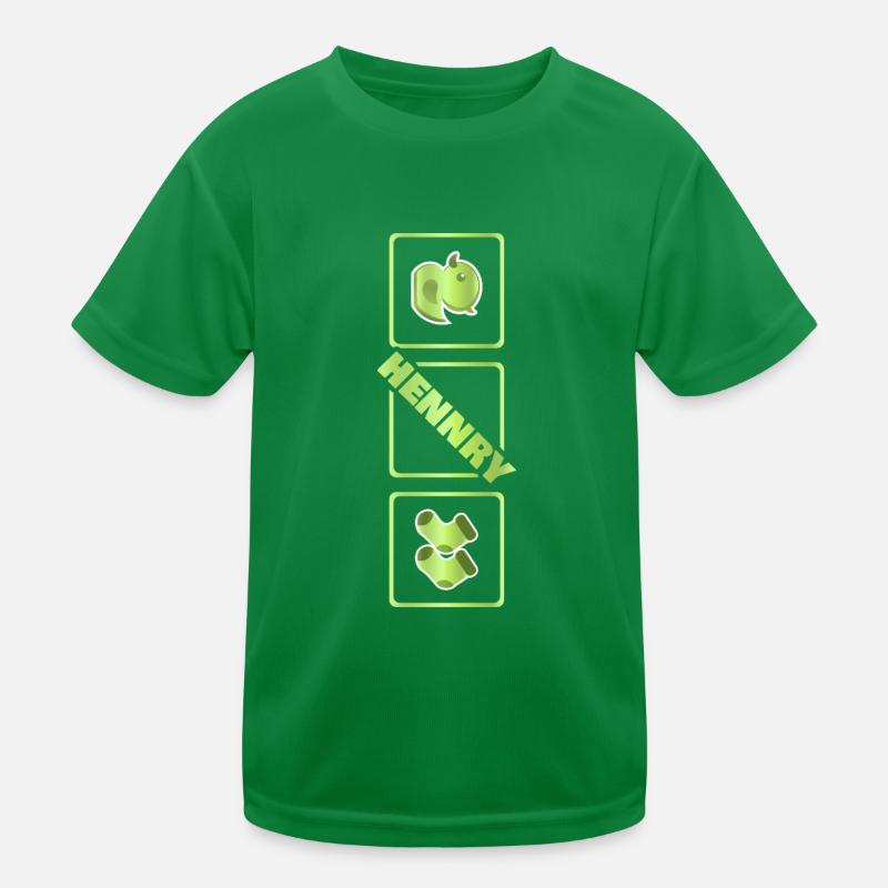 Geburt Hennry Kinder Funktions-T-Shirt