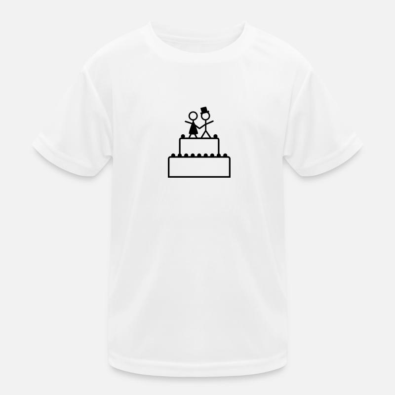 wedding cake Kids Functional T-Shirt