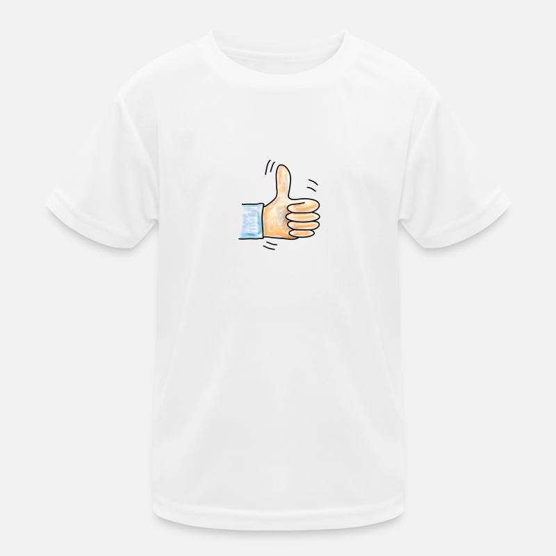 Daumen hoch Kinder Funktions-T-Shirt