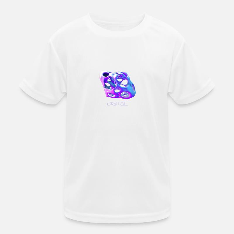 Digital - Kids Functional T-Shirt - white