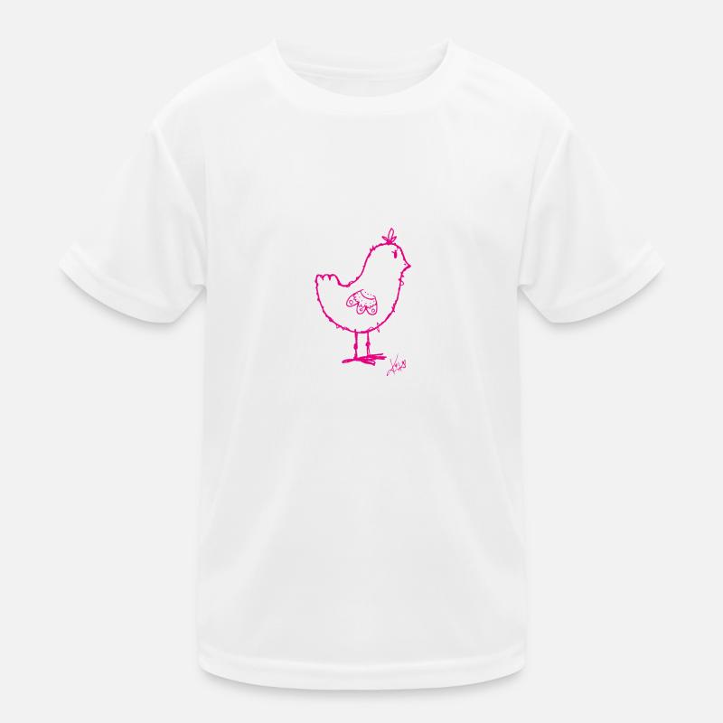 rose kiki T-shirt sport Enfant