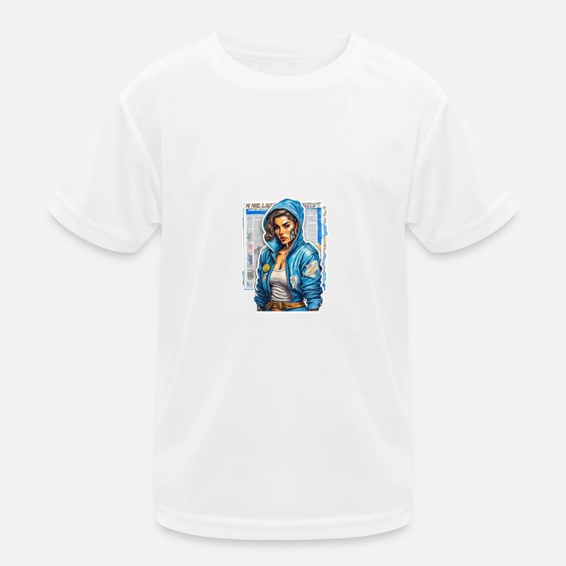 Cool Girl Kinder Funktions-T-Shirt